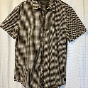 Calvin Klein Jeans Black and White Gingham Shirt